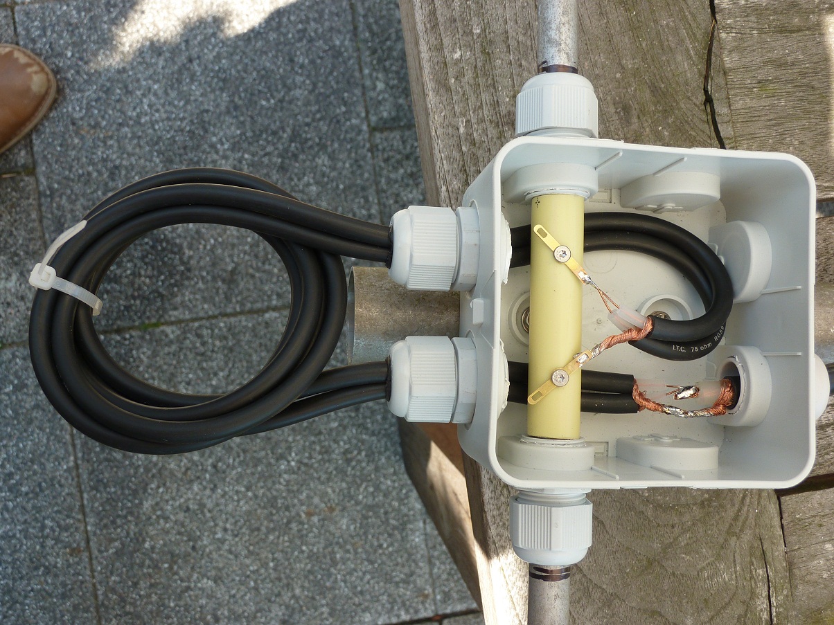 Detail of matching transformer connection