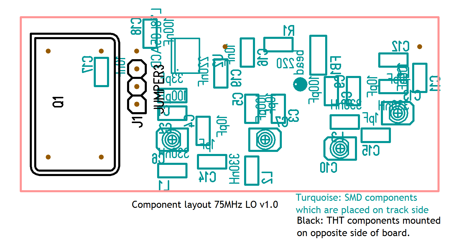 75MHZ LO component layout