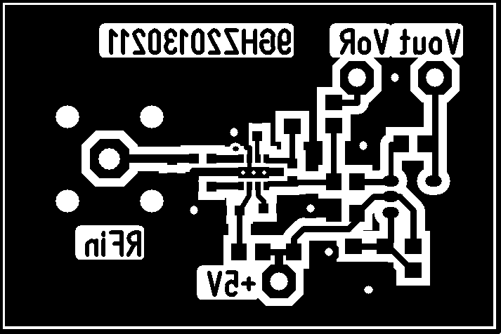 AD8319 Log detector for power meter PCB